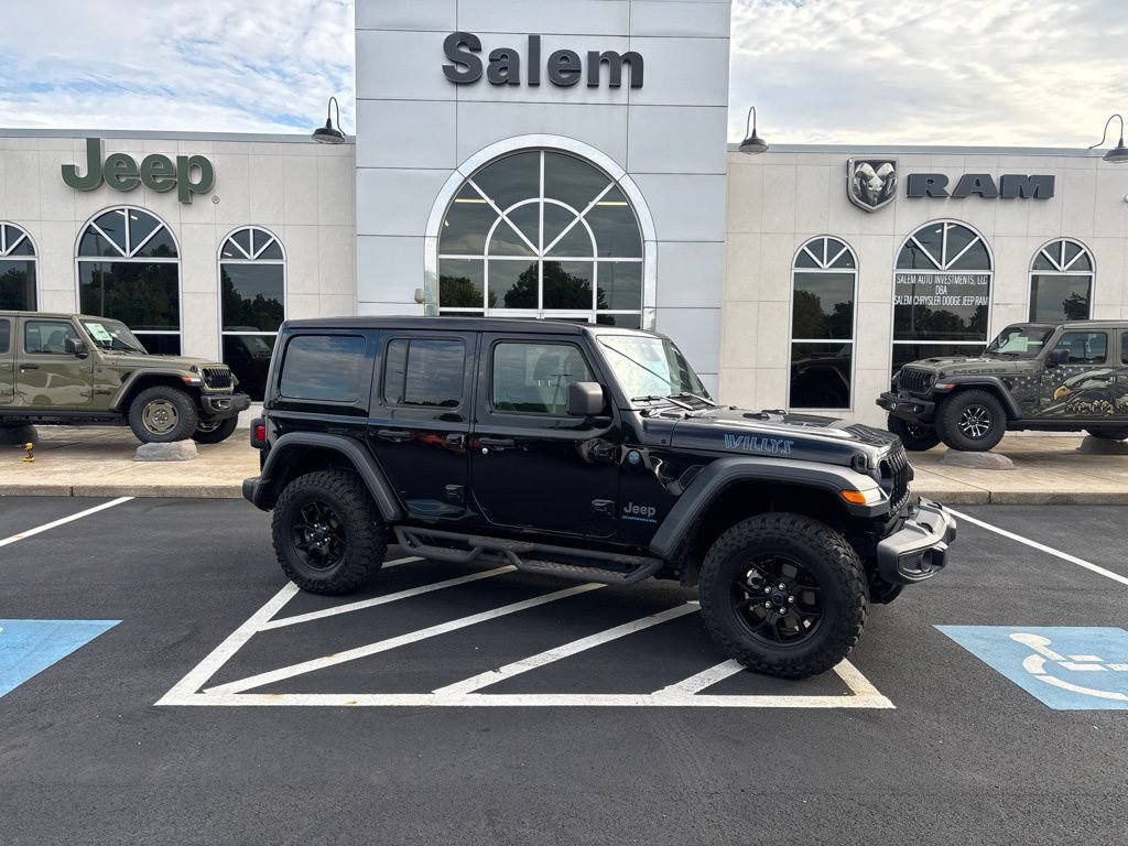 Used 2025 Jeep Wrangler Unlimited Sport S 4xe AWD/4WD image 1
