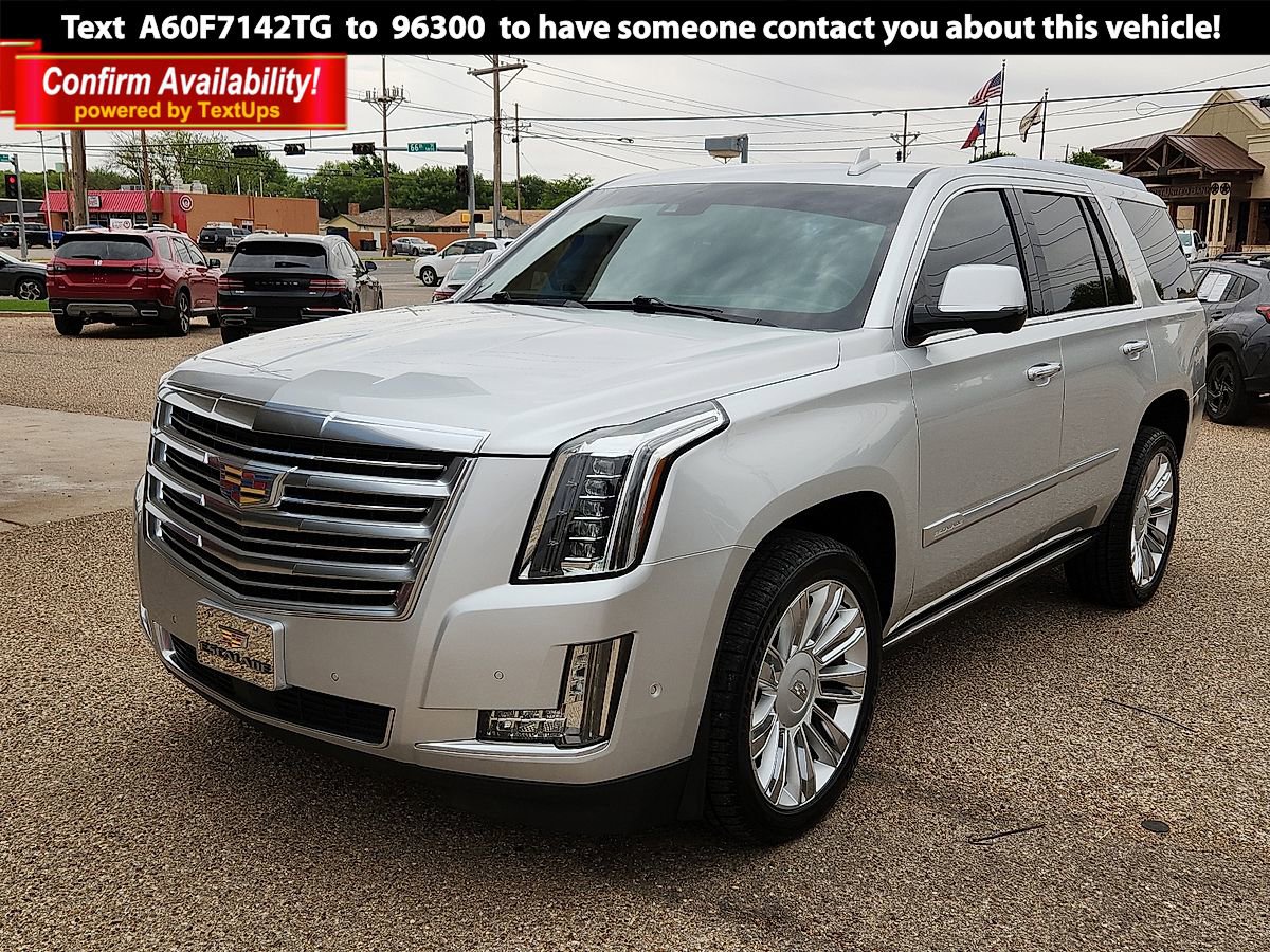 Used 2019 Cadillac Escalade Platinum AWD/4WD image 1