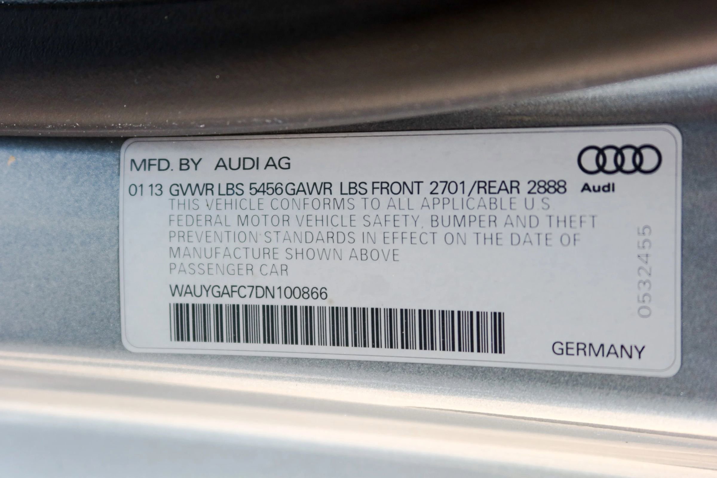 Used 2013 Audi A7 3.0T Premium Plus image 10