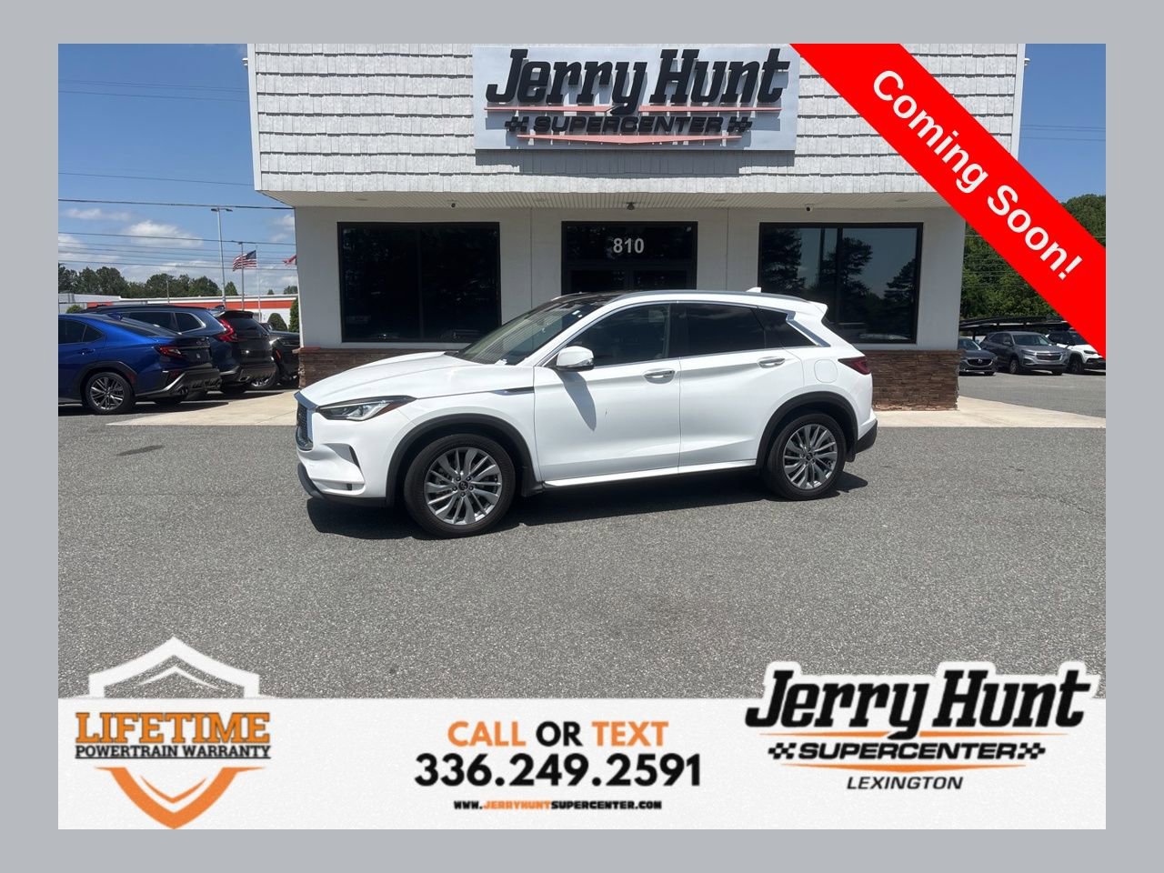 Used 2023 INFINITI QX50 Luxe