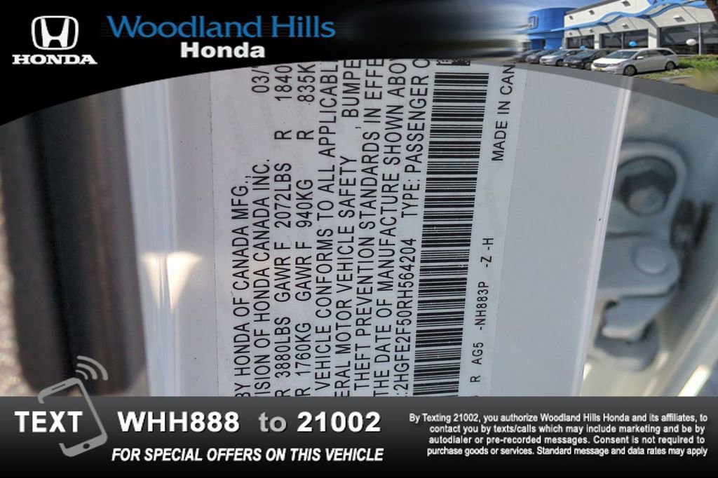 Certified 2024 Honda Civic Sport image 26