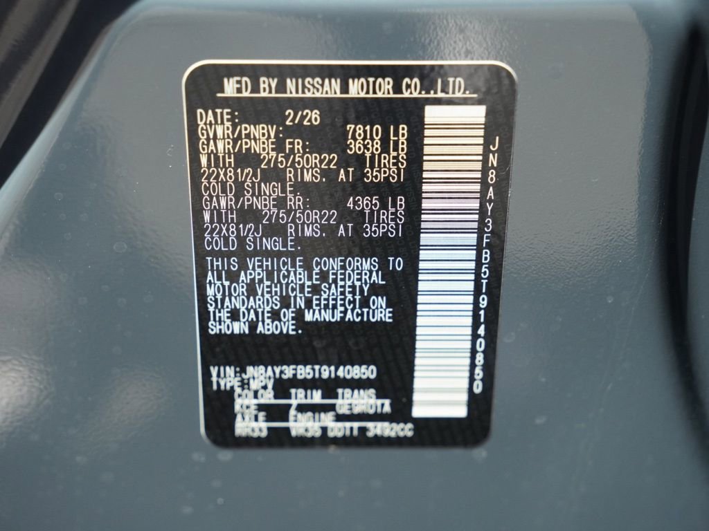 New 2026 Nissan Armada NISMO AWD/4WD image 27