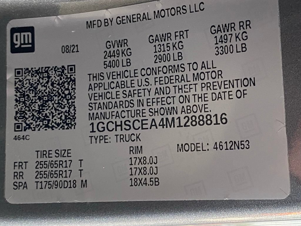 Used 2021 Chevrolet Colorado LT w/ Fleet Safety Package RWD image 33