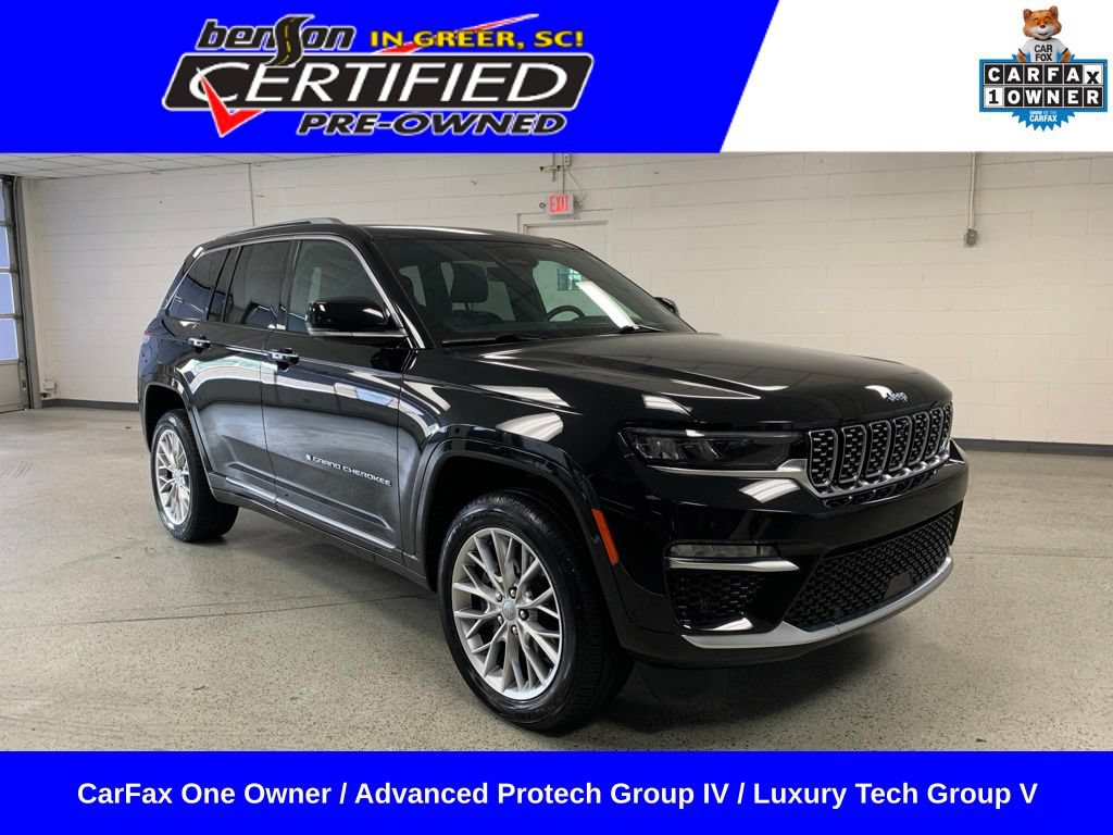 Certified 2023 Jeep Grand Cherokee Summit w/ Advanced Protech Group IV AWD/4WD image 1