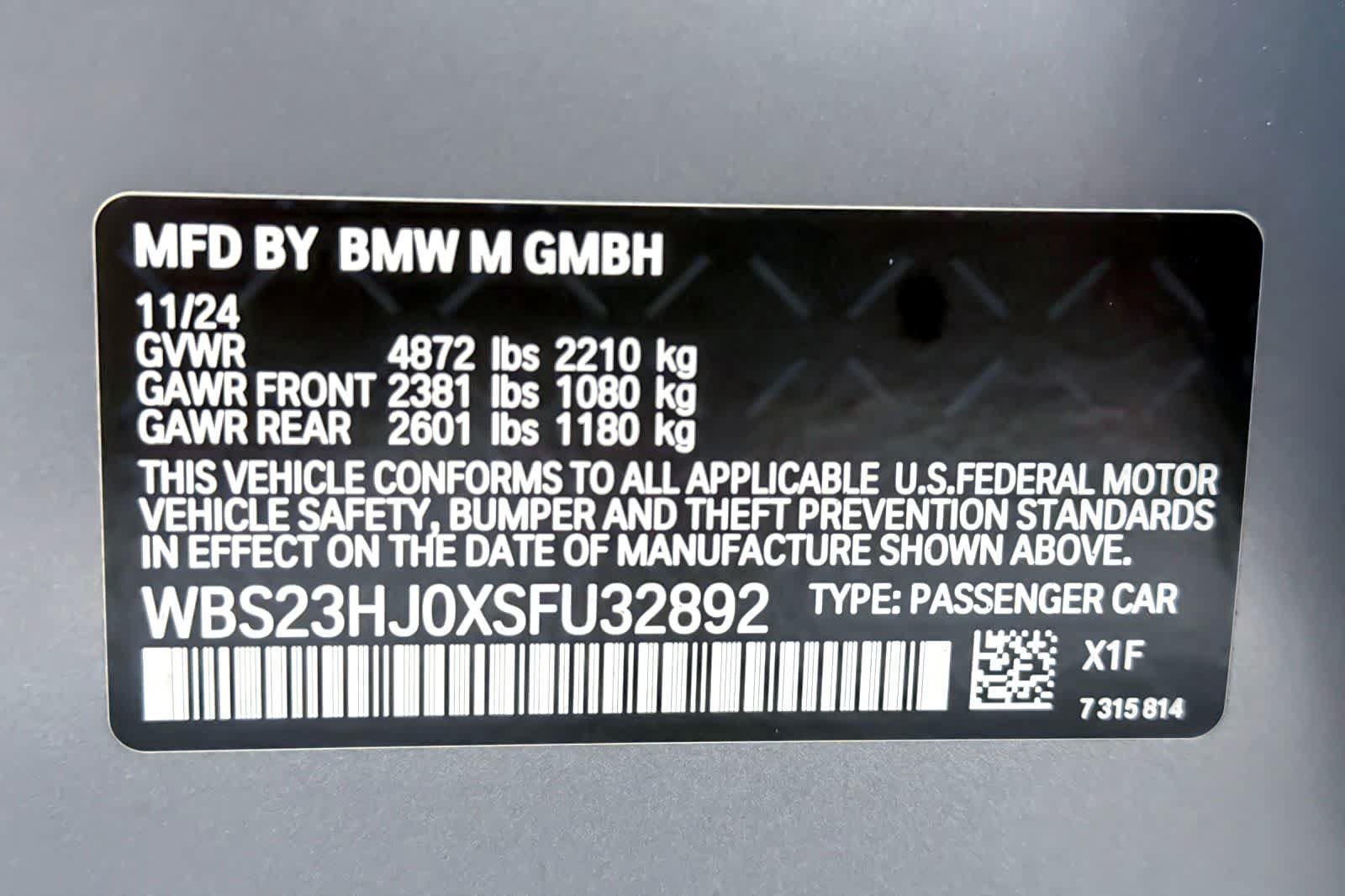 Used 2025 BMW M3 Competition w/ Executive Package RWD image 29