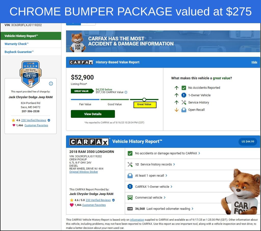 Used 2018 RAM 3500 Laramie Longhorn image 11