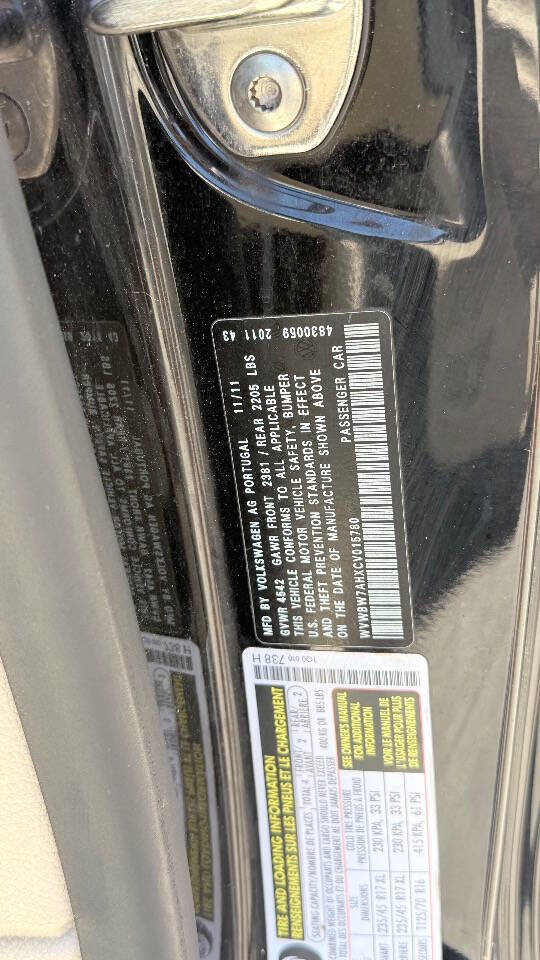 Used 2012 Volkswagen Eos Komfort FWD image 29