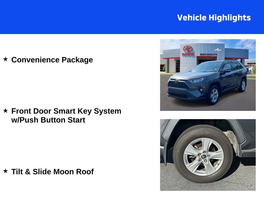 Used 2021 Toyota RAV4 XLE w/ Convenience Package FWD image 4