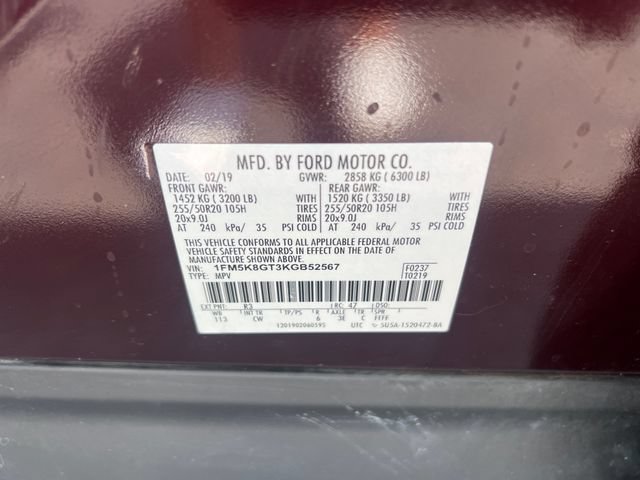 Used 2019 Ford Explorer Sport AWD/4WD image 31