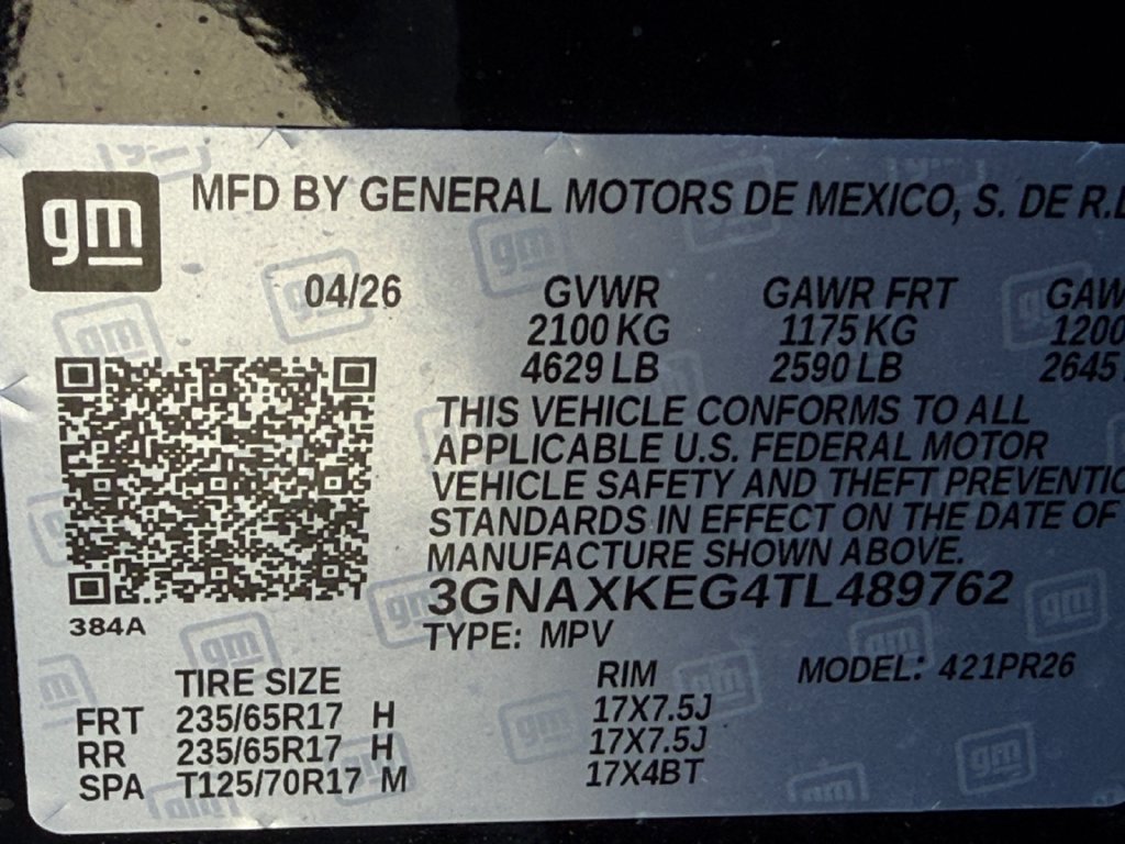 New 2026 Chevrolet Equinox ACTIV FWD image 27