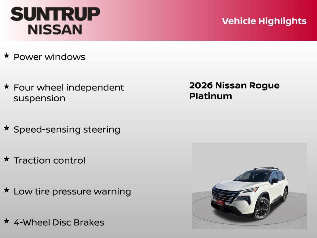 Certified 2026 Nissan Rogue Platinum w/ Platinum Premium Package AWD/4WD image 24
