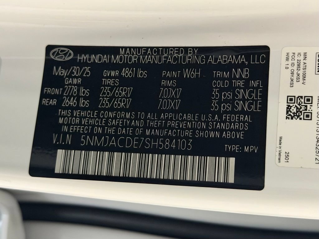 Used 2025 Hyundai Tucson SE AWD/4WD image 26