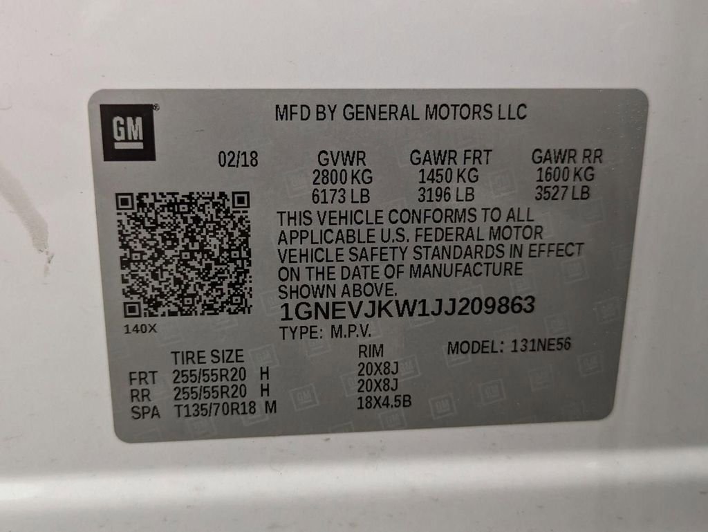 Used 2018 Chevrolet Traverse Premier image 38