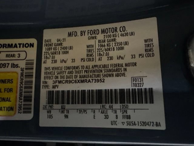 Used 2021 Ford Bronco Sport Outer Banks AWD/4WD image 56