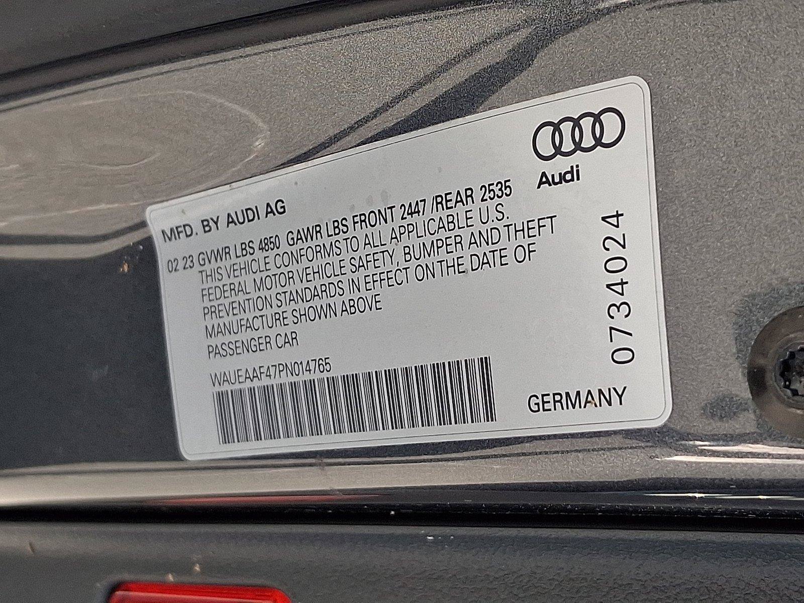 Used 2023 Audi A4 2.0T Premium Plus w/ Premium Plus Package AWD/4WD image 28