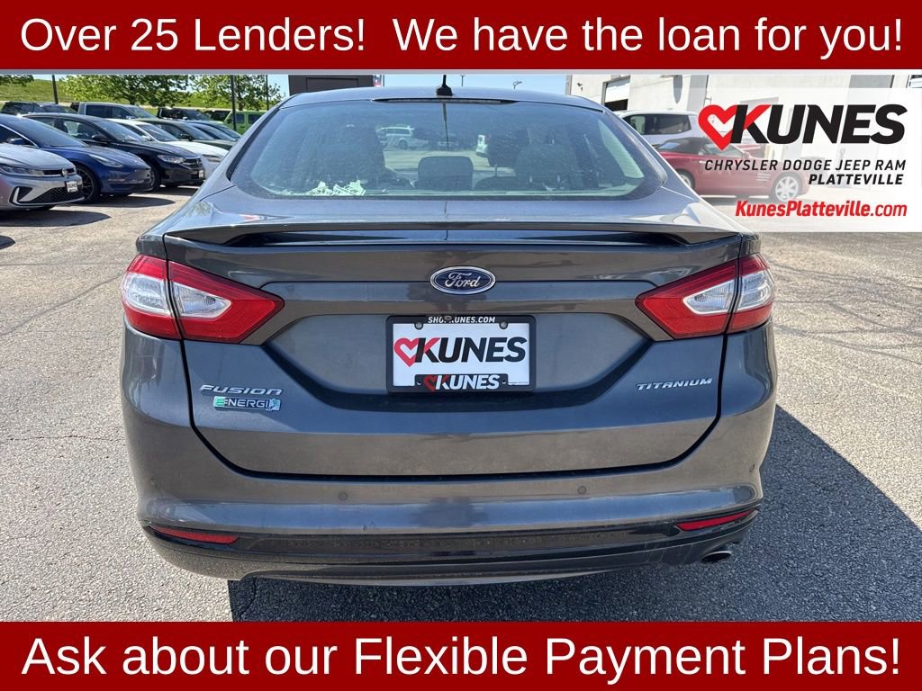 Used 2016 Ford Fusion Energi Titanium w/ Driver Assist Package FWD image 4