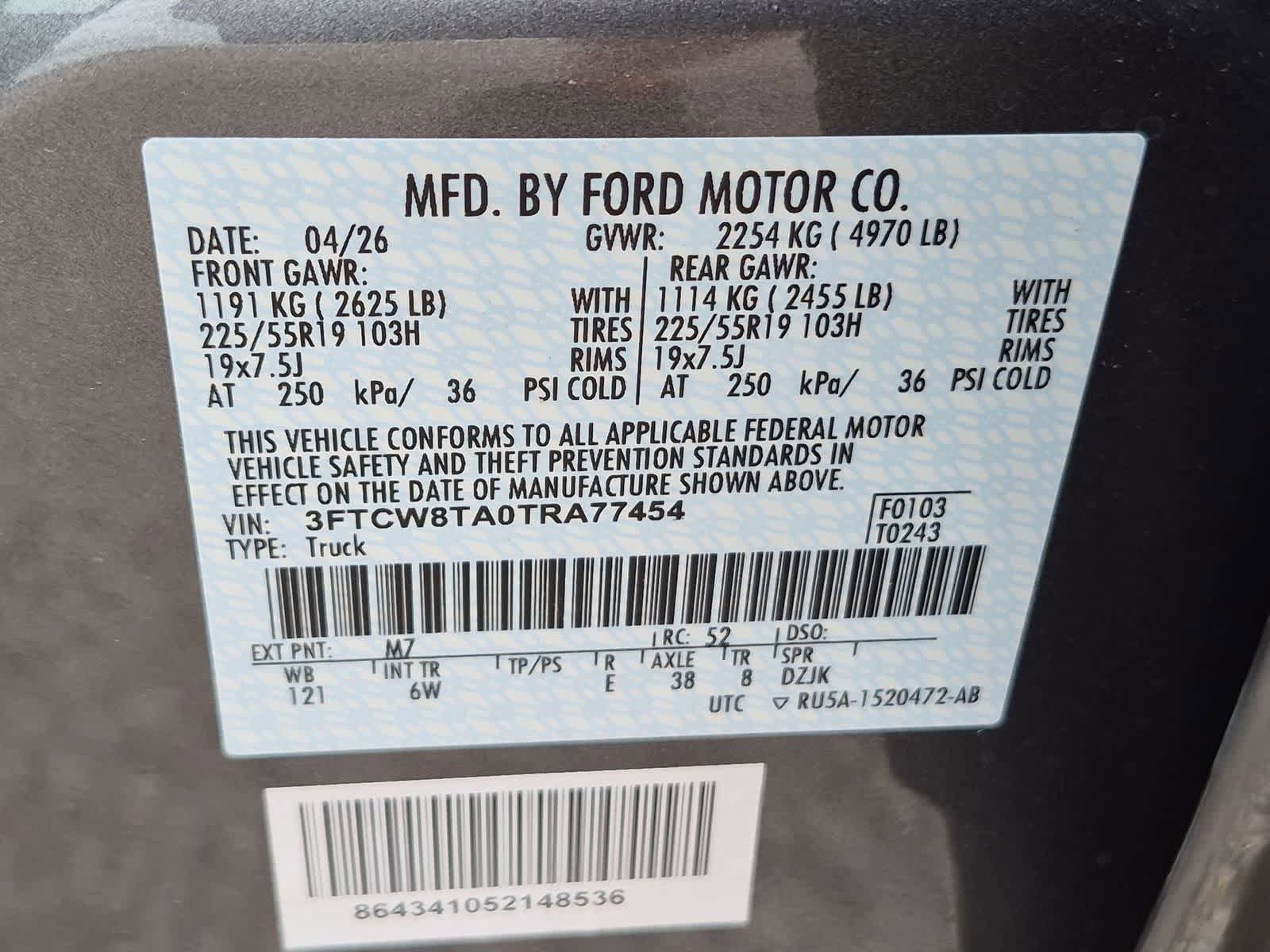 New 2026 Ford Maverick Lobo AWD/4WD image 32