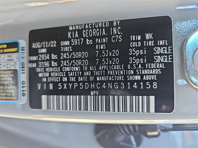 Used 2022 Kia Telluride SX w/ SX Prestige Package image 34