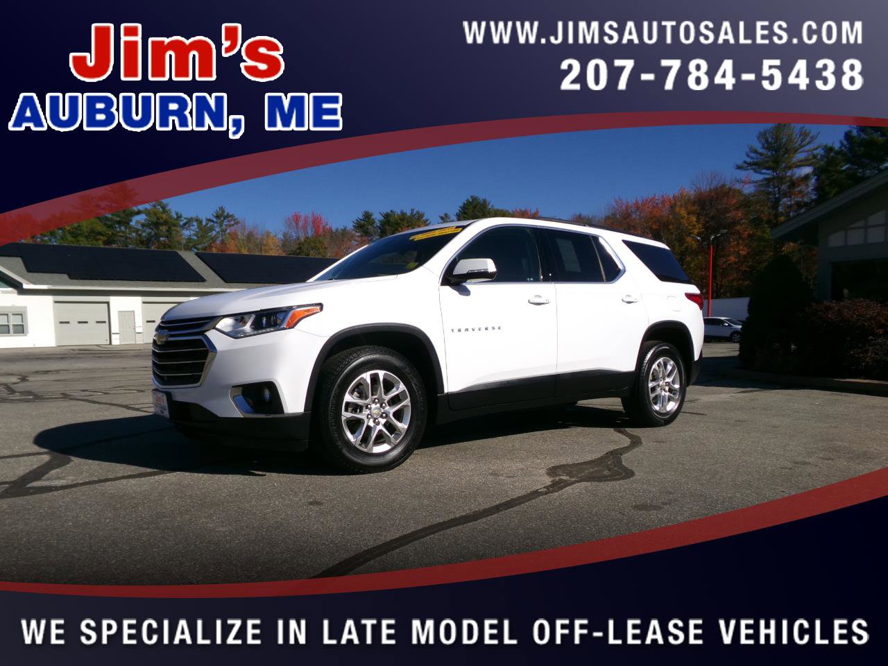 Used 2019 Chevrolet Traverse LT image 1