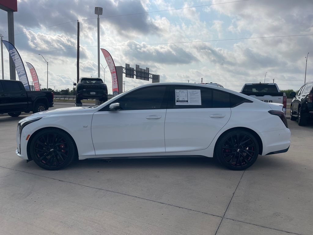 Used 2025 Cadillac CT5 Sport w/ LPO, Red Accent Package RWD image 2