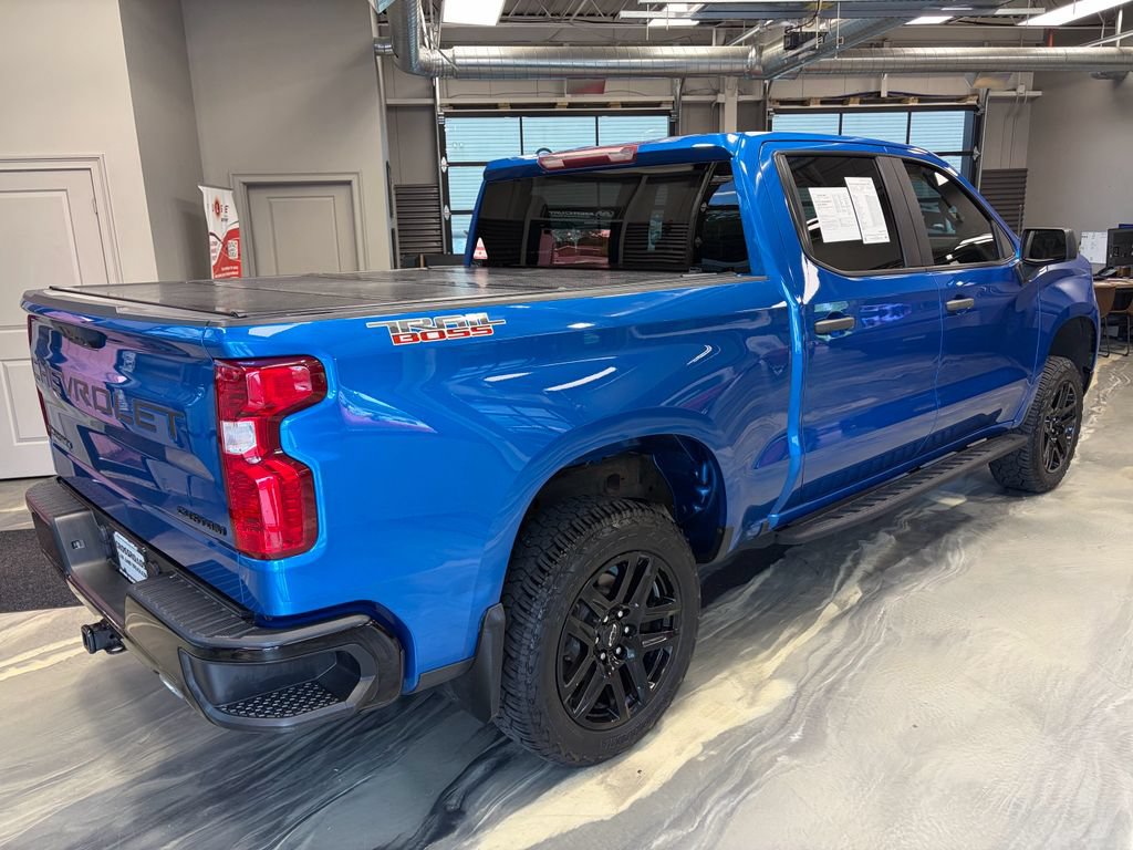 Used 2022 Chevrolet Silverado 1500 Custom Trail Boss w/ LPO, Dark Essentials Package AWD/4WD image 25