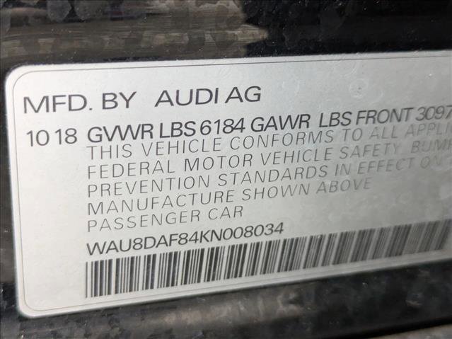 Used 2019 Audi A8 L 3.0T w/ Executive Package image 24