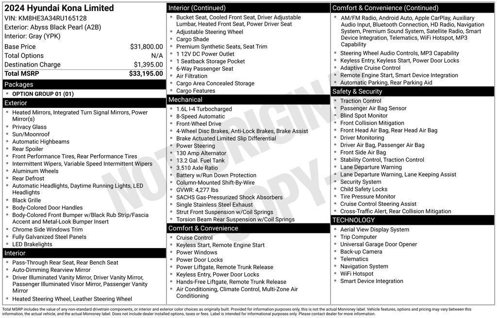 Used 2024 Hyundai Kona Limited image 11
