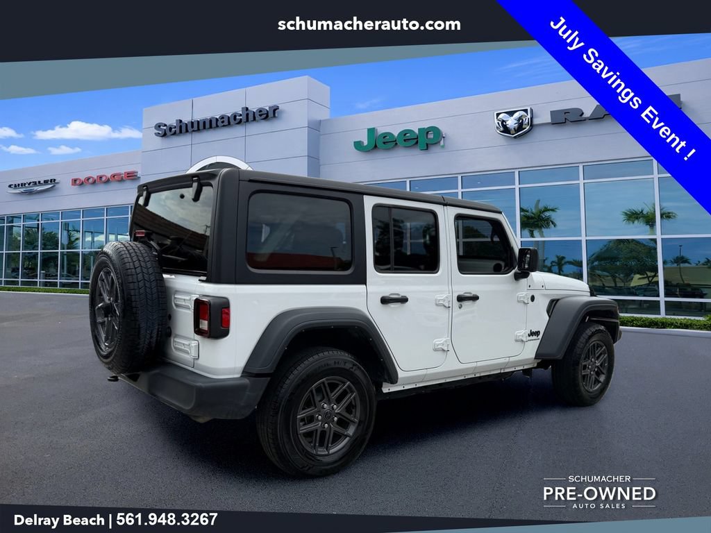 Used 2024 Jeep Wrangler Unlimited Sport AWD/4WD image 7