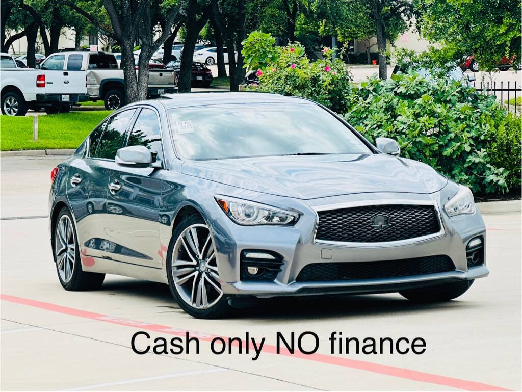 Used 2014 INFINITI Q50 w/ Navigation Package RWD image 1