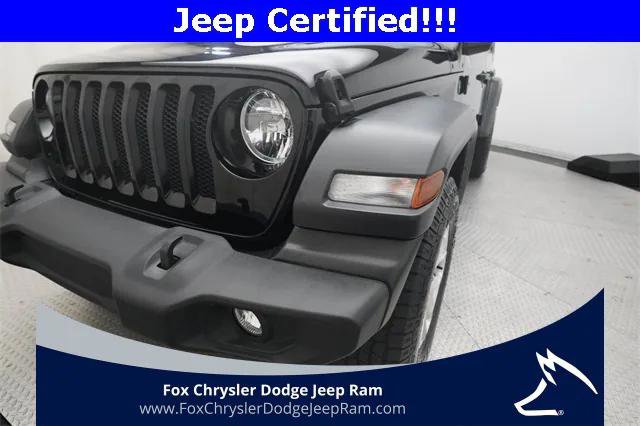 Certified 2023 Jeep Wrangler Sport S image 22