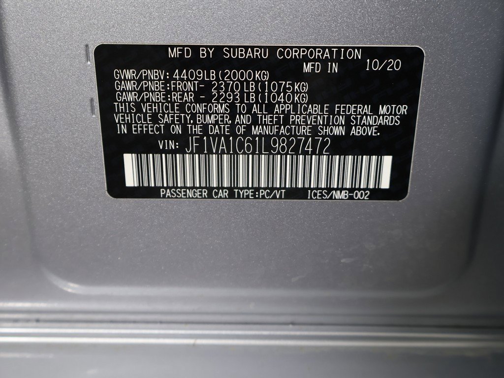 Used 2020 Subaru WRX Premium image 47