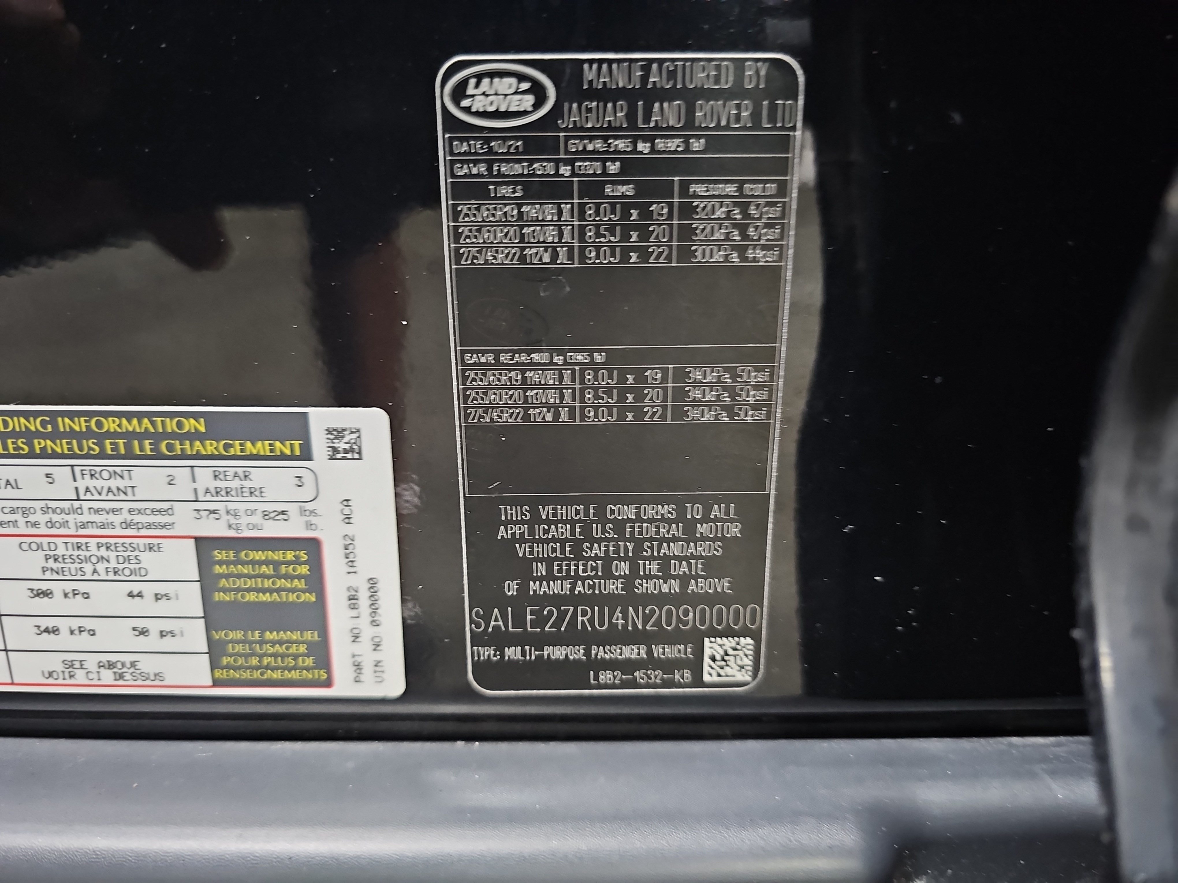Used 2022 Land Rover Defender 110 X-Dynamic SE AWD/4WD image 37