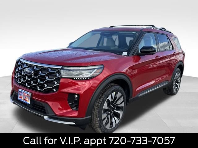 New 2026 Ford Explorer Platinum w/ LUX Leather Package