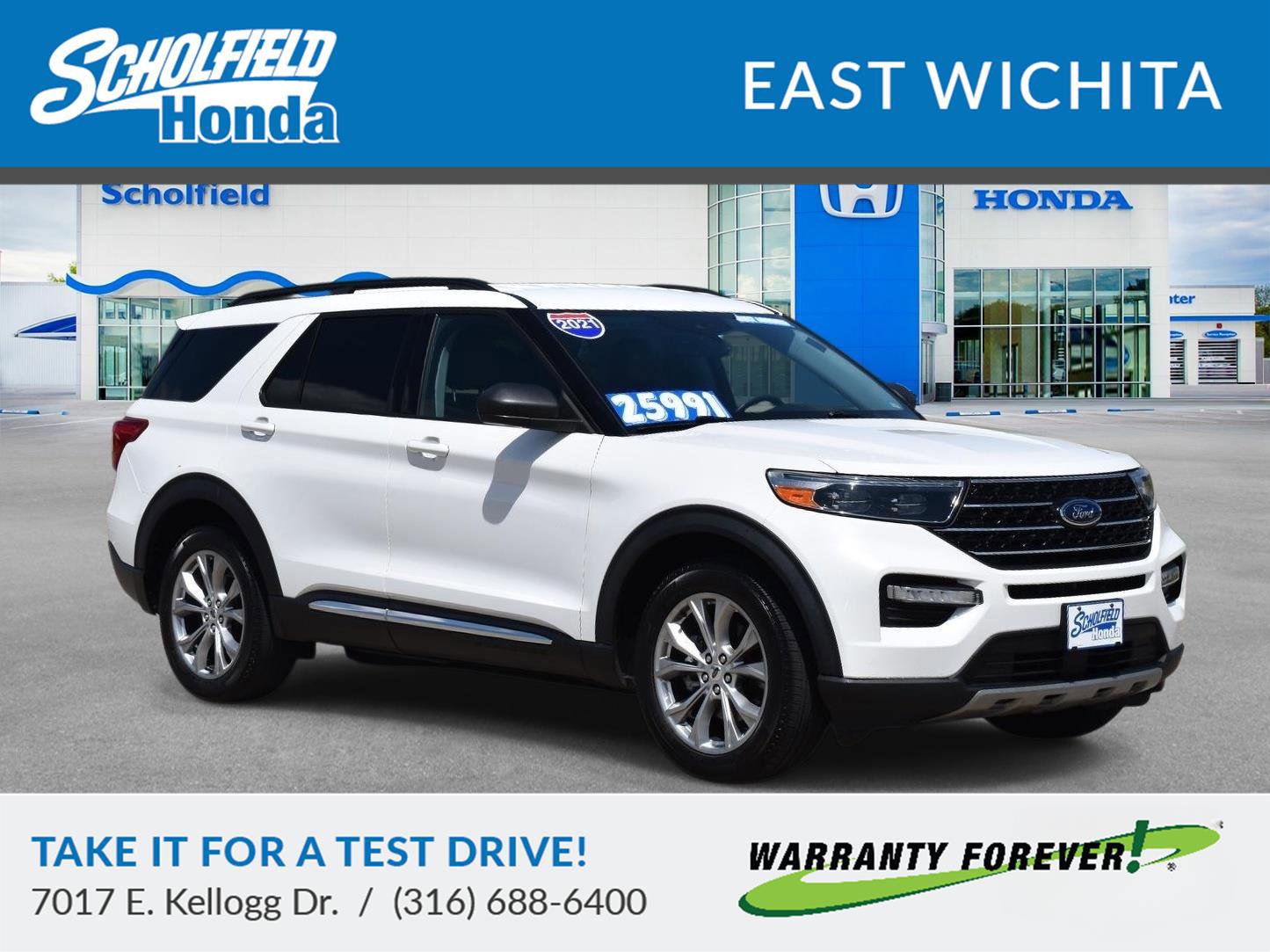Used 2021 Ford Explorer XLT w/ Equipment Group 202A AWD/4WD image 1
