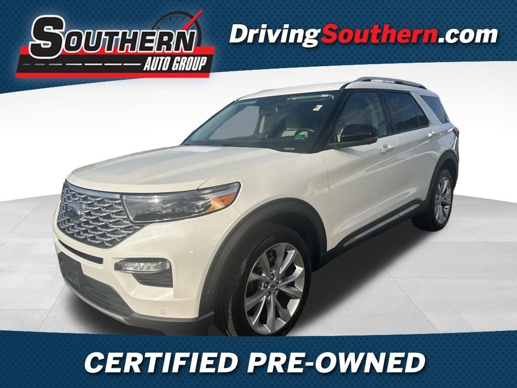 Certified 2021 Ford Explorer Platinum w/ Premium Technology Package