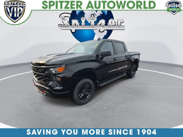 Used 2024 Chevrolet Silverado 1500 Custom Trail Boss w/ LPO, Dark Essentials Package AWD/4WD image 4