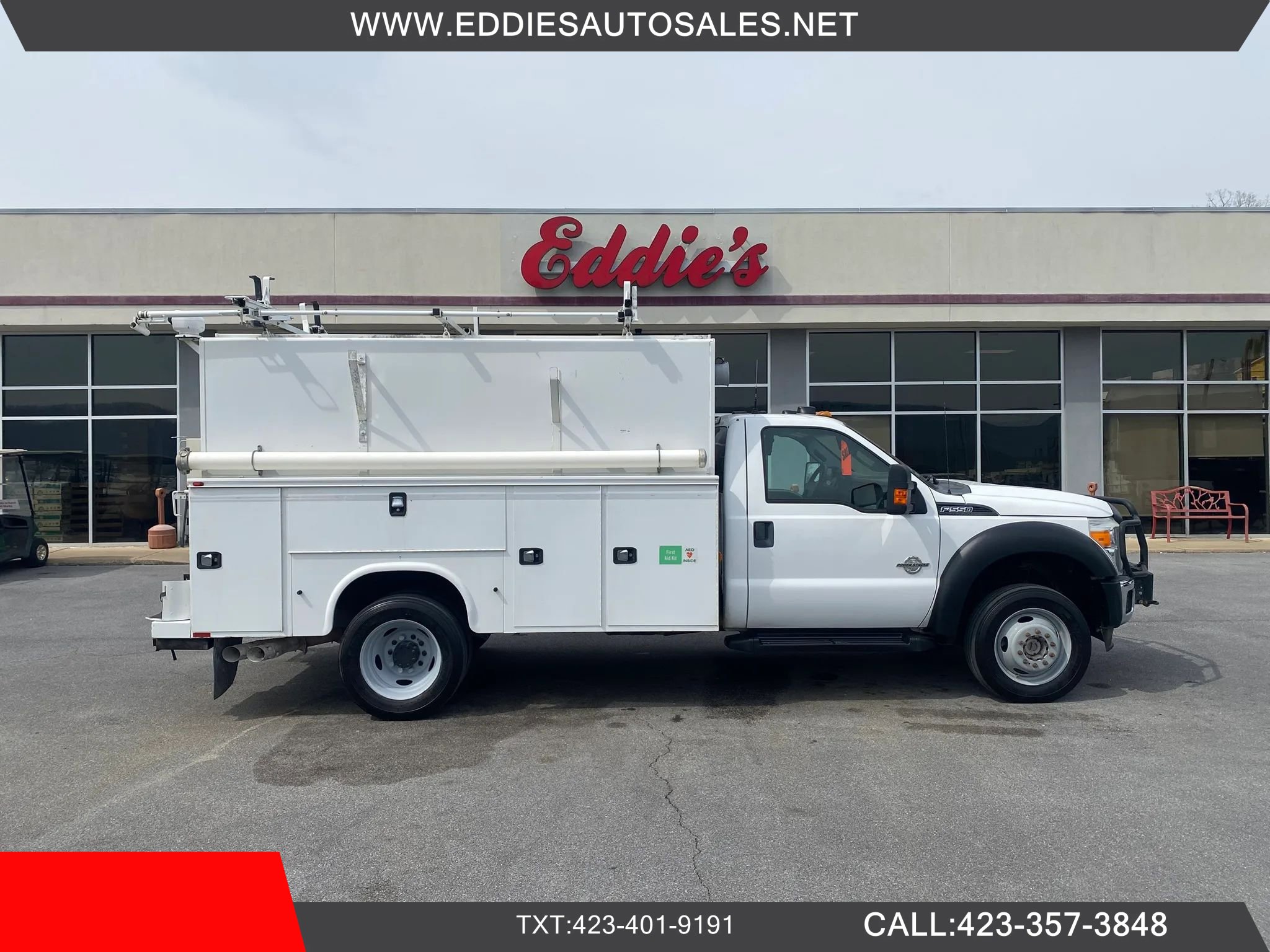 Used 2015 Ford F550 4x4 Regular Cab Super Duty image 1