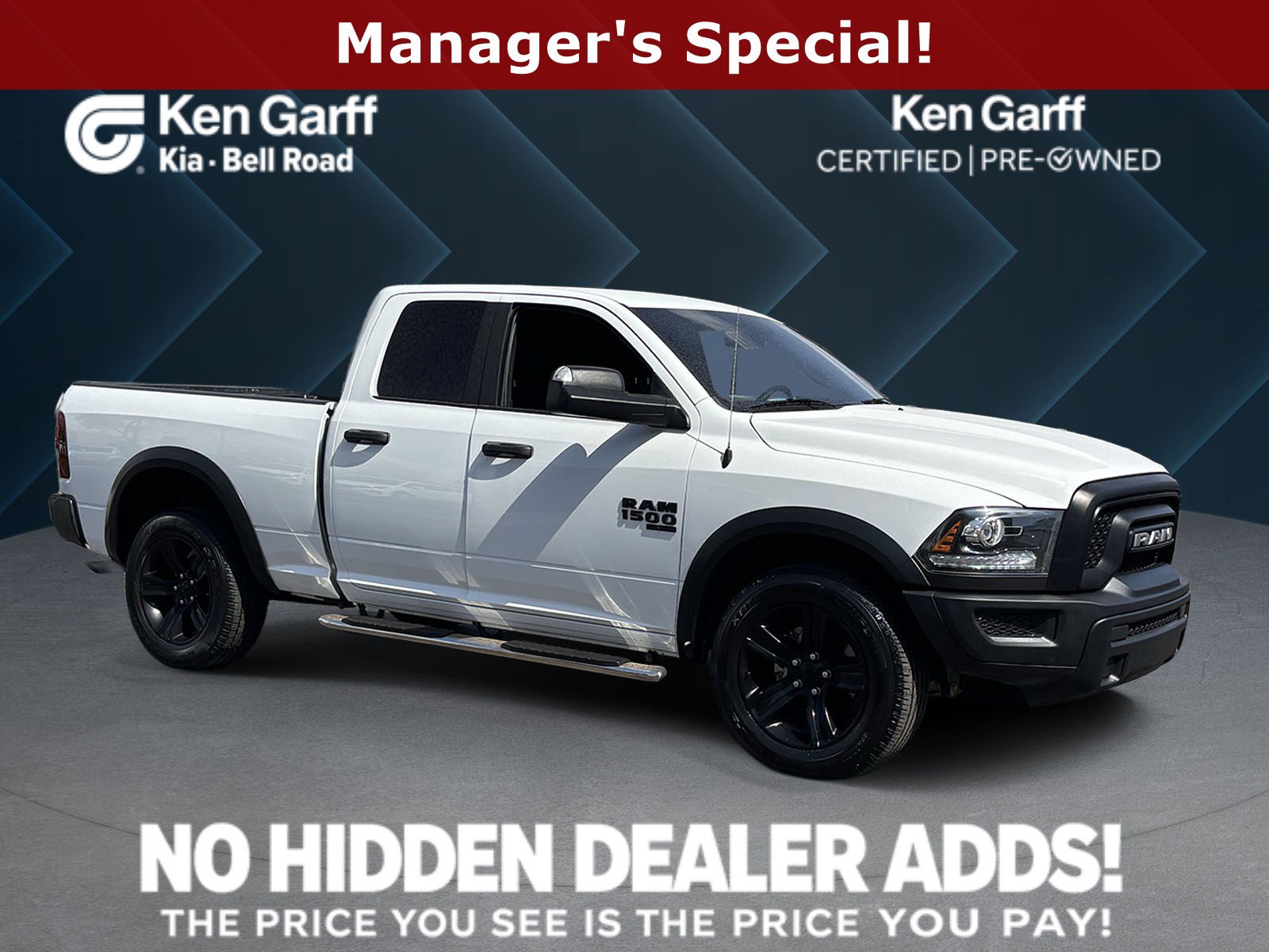 Used 2024 RAM 1500 Warlock w/ Trailer & Traction Group AWD/4WD image 1