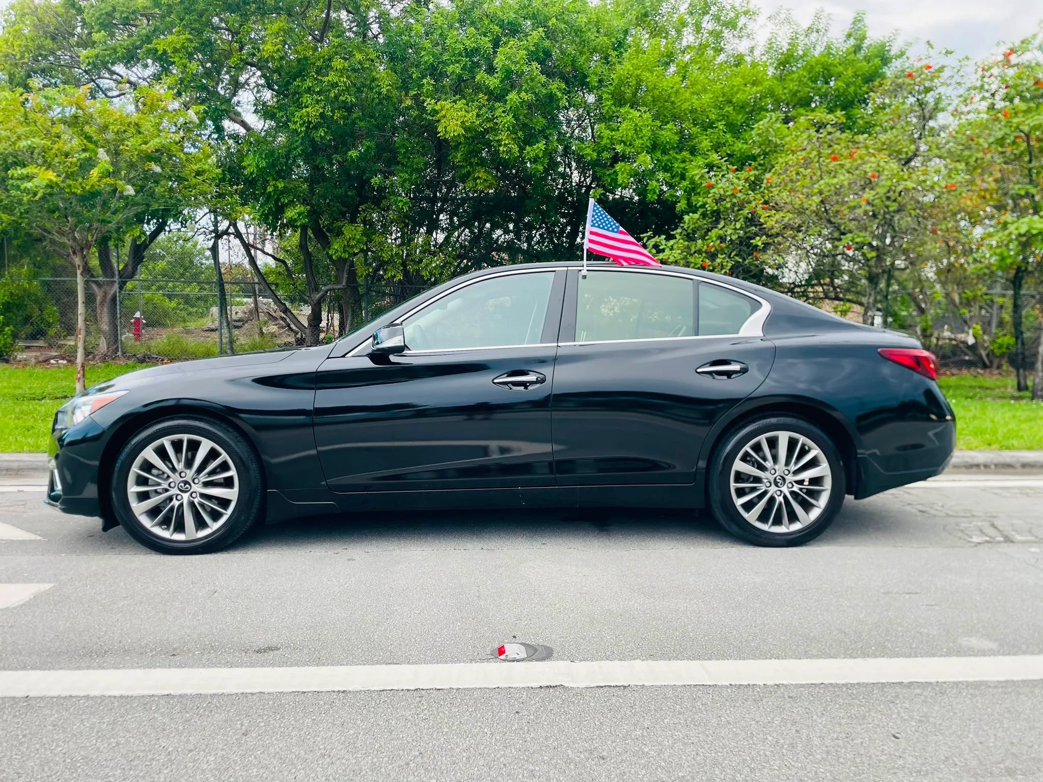 Used 2024 INFINITI Q50 Luxe w/ Cargo Package AWD/4WD image 2