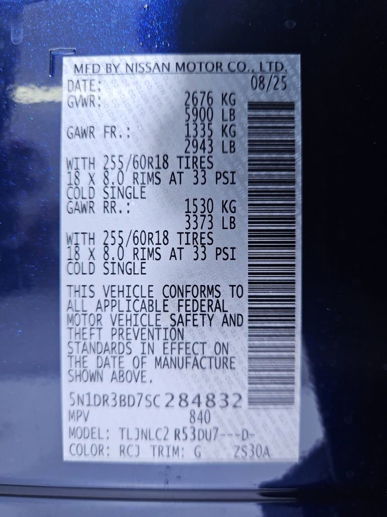 New 2025 Nissan Pathfinder SV image 29