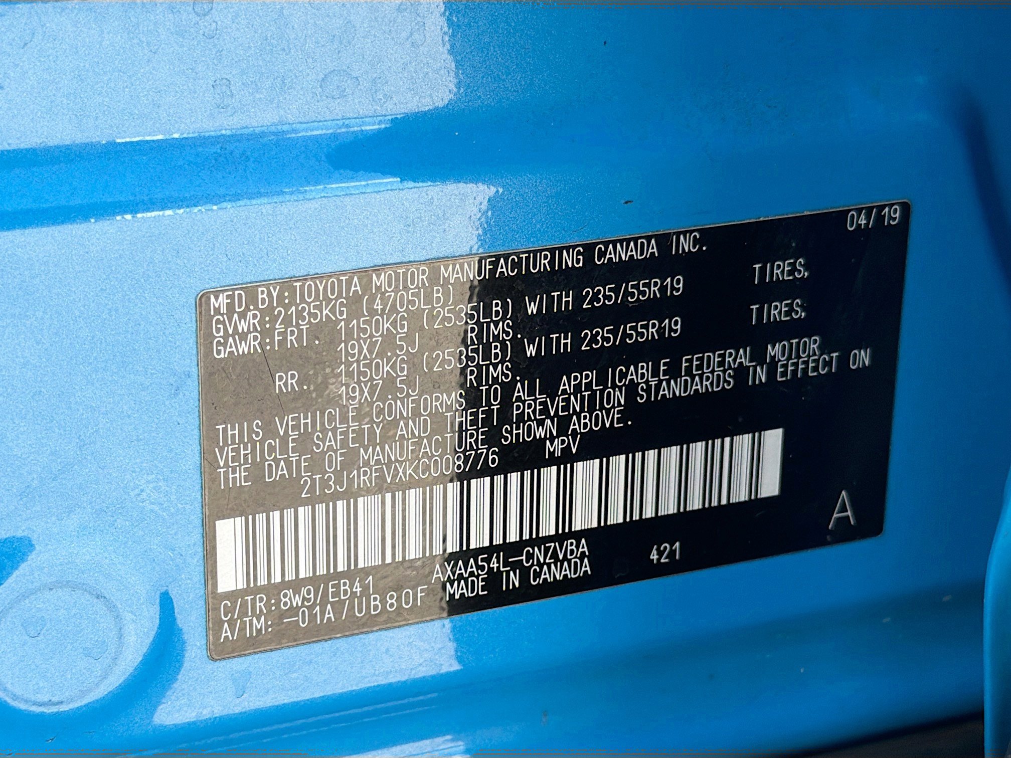 Used 2019 Toyota RAV4 Adventure w/ Cold Weather Package image 42