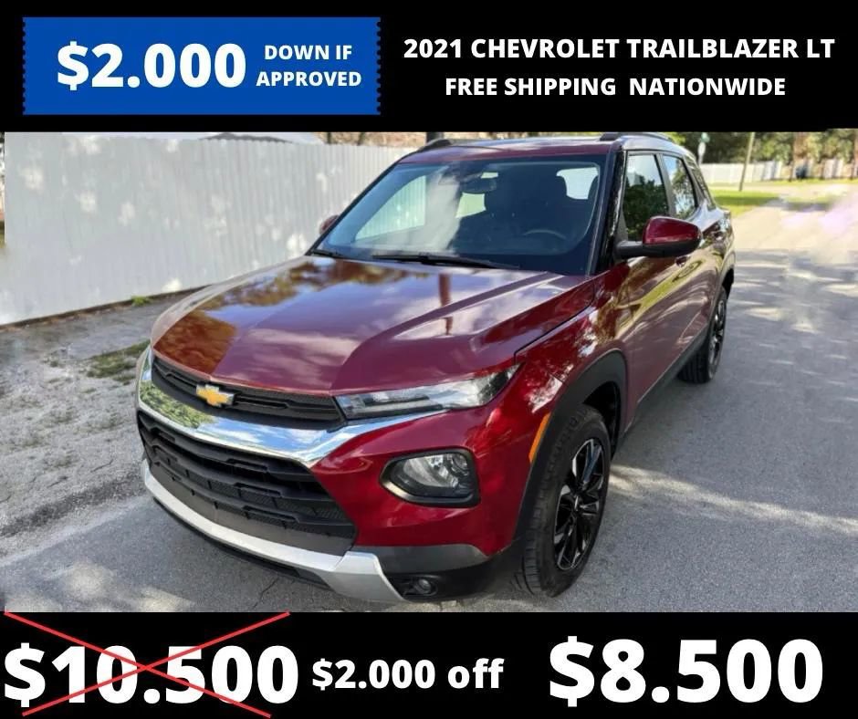 Used 2021 Chevrolet TrailBlazer LT w/ Premium Seating Package AWD/4WD image 1