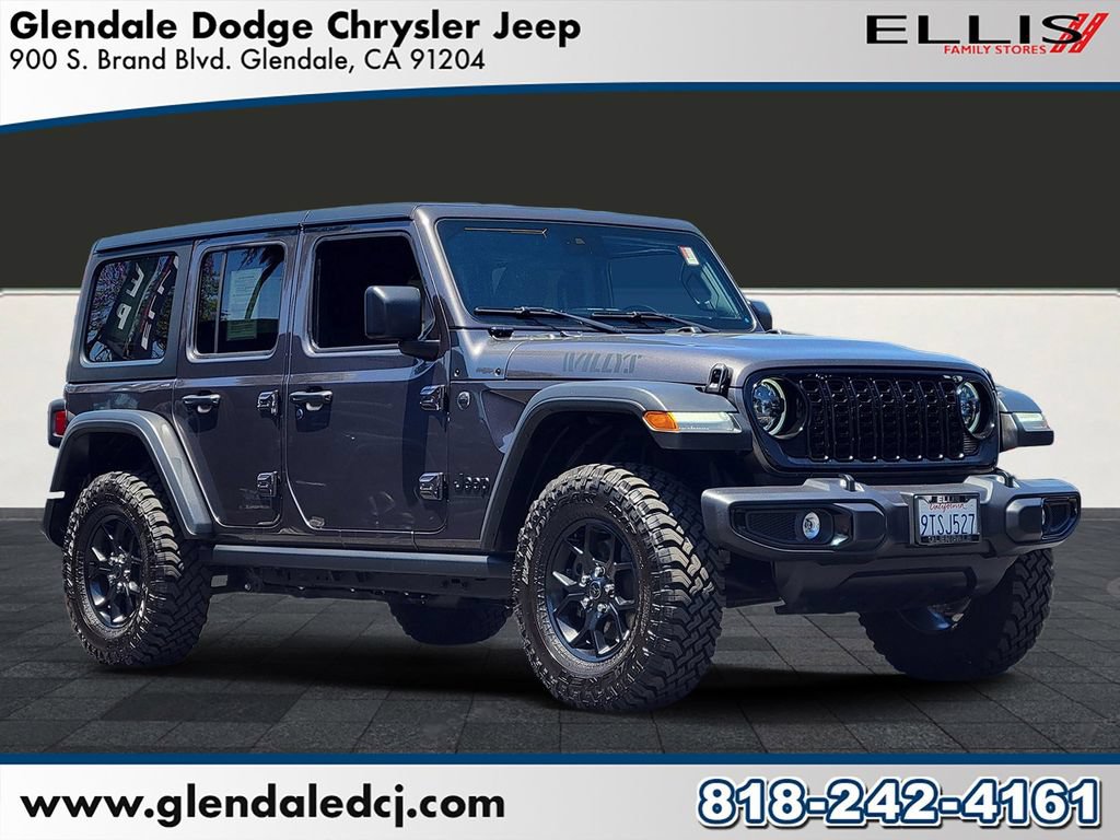 Used 2025 Jeep Wrangler Unlimited Sport AWD/4WD image 1