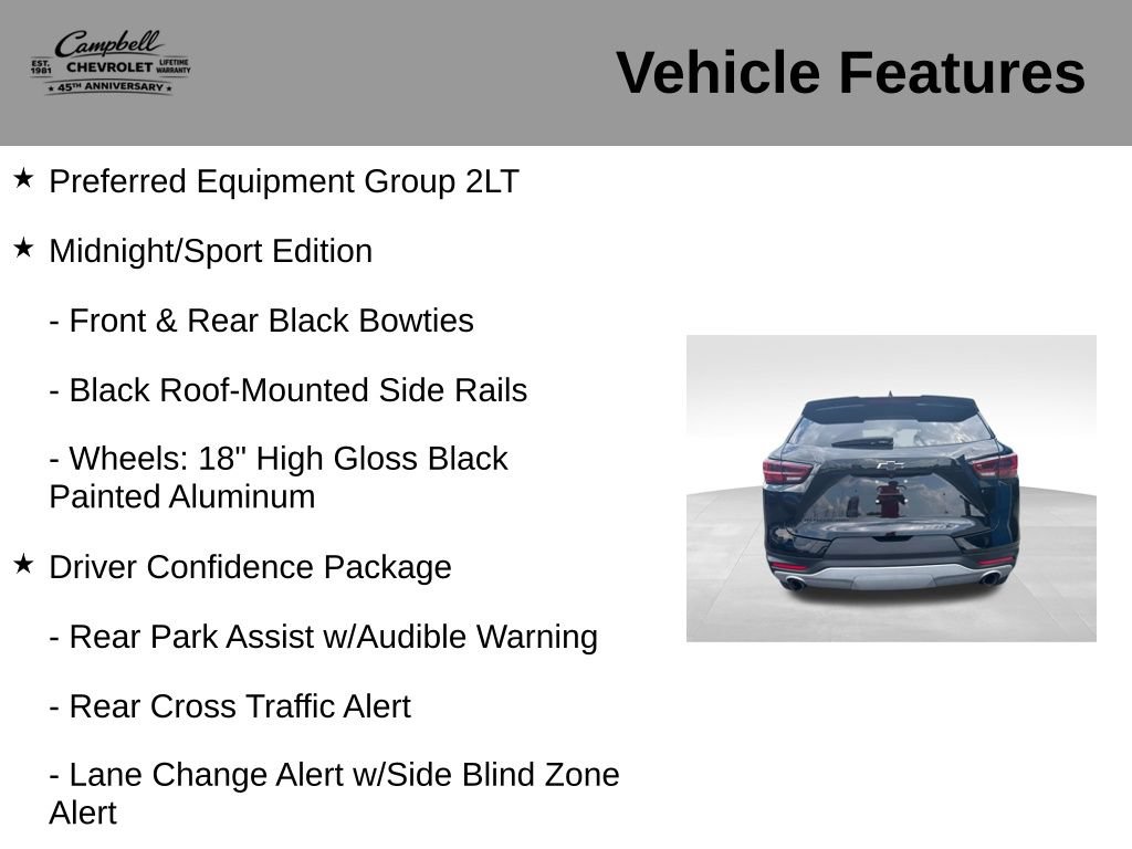 Used 2024 Chevrolet Blazer LT w/ Convenience Package AWD/4WD image 5
