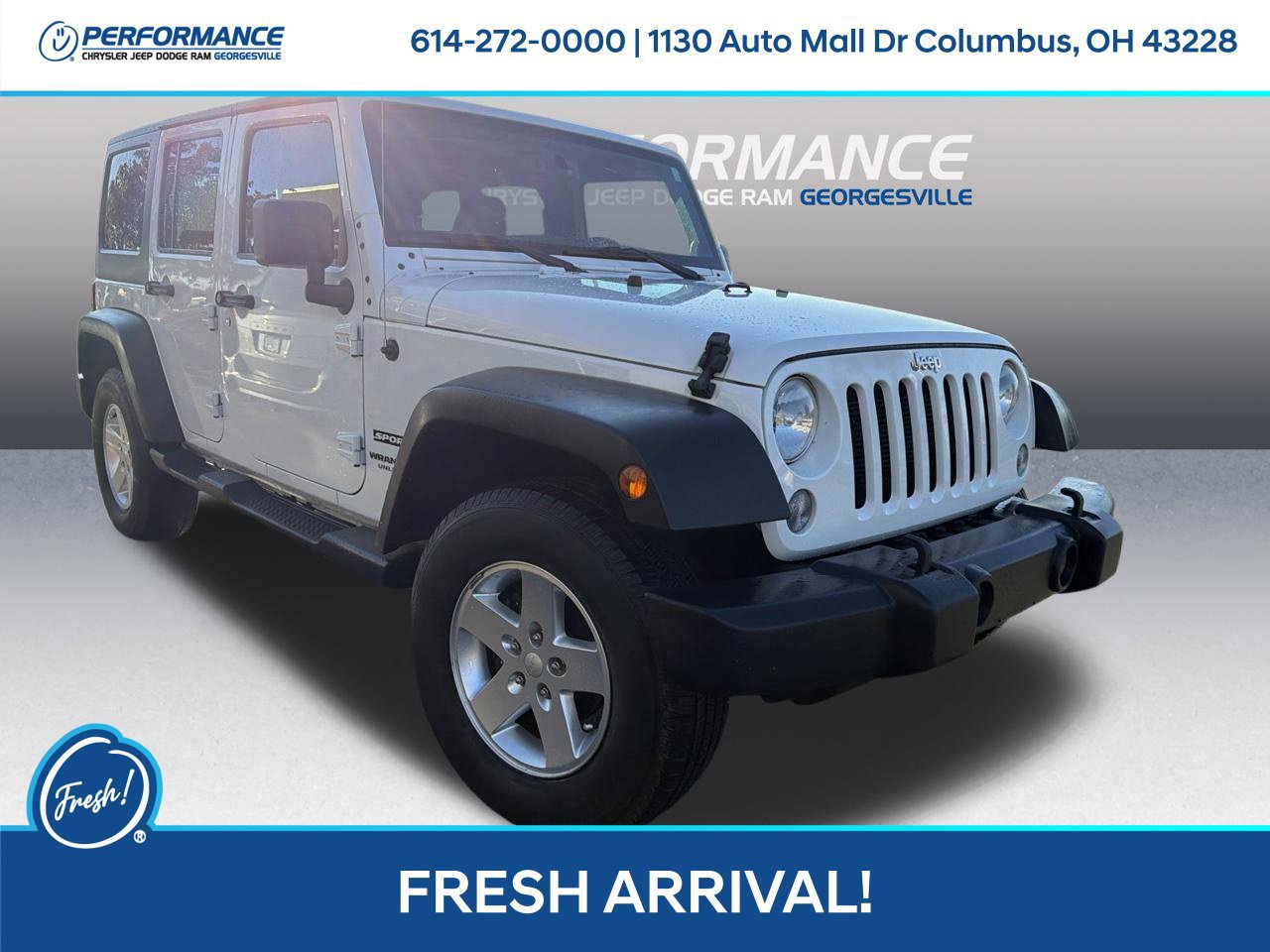 Used 2014 Jeep Wrangler Unlimited Sport w/ Quick Order Package 24S AWD/4WD image 1