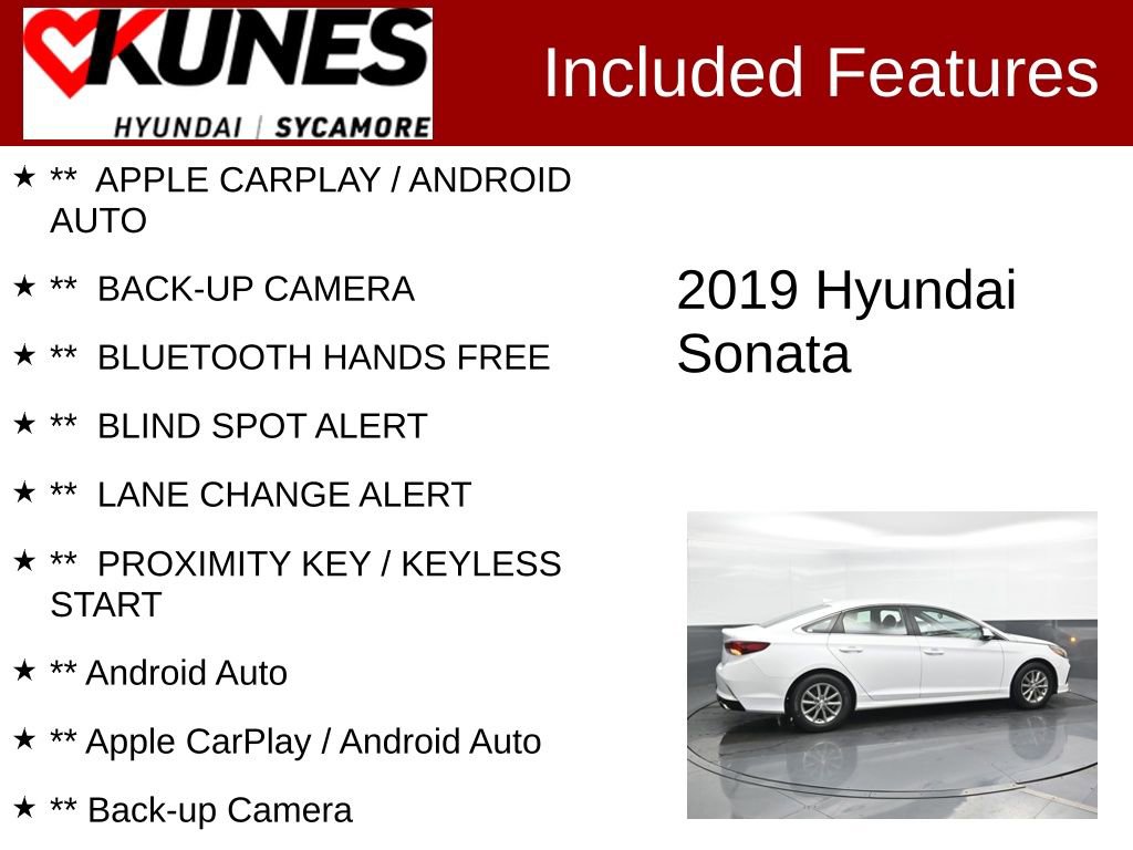 Used 2019 Hyundai Sonata ECO image 2
