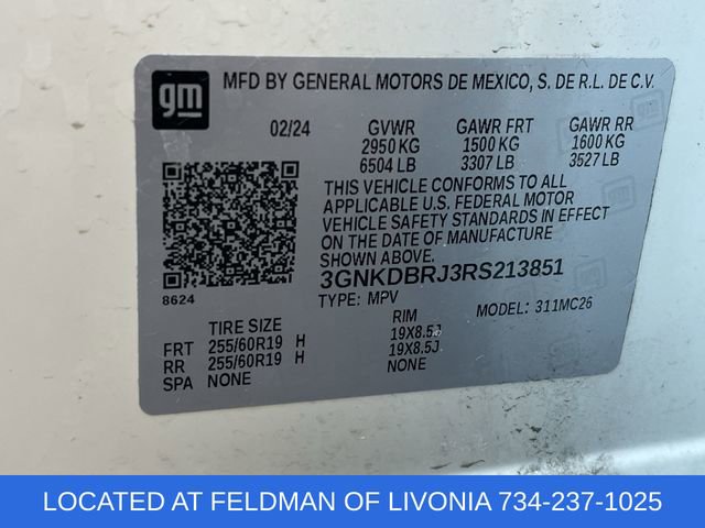 Used 2024 Chevrolet Blazer EV LT image 33