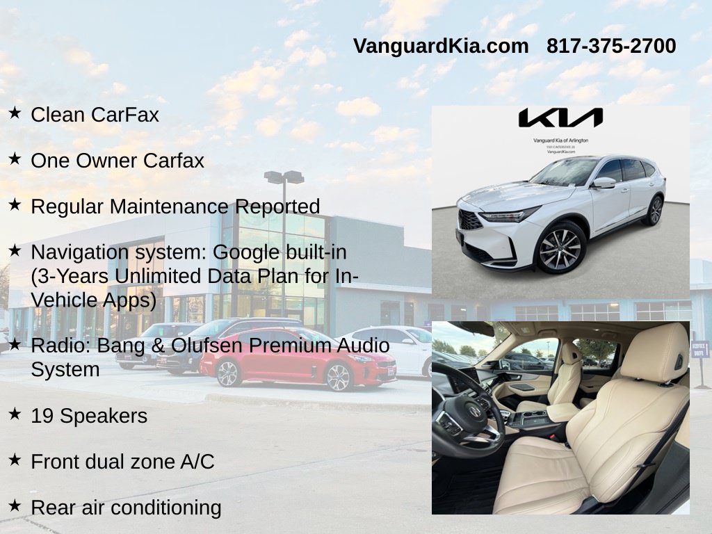 Used 2025 Acura MDX w/ Technology Package FWD image 6