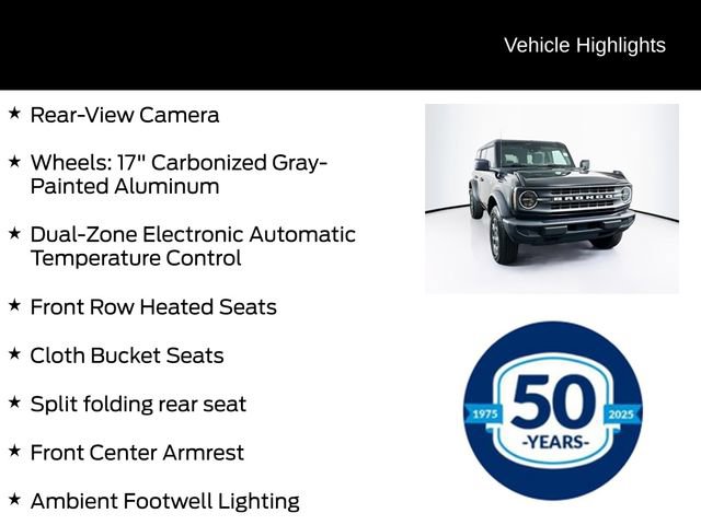 Certified 2025 Ford Bronco Big Bend image 11