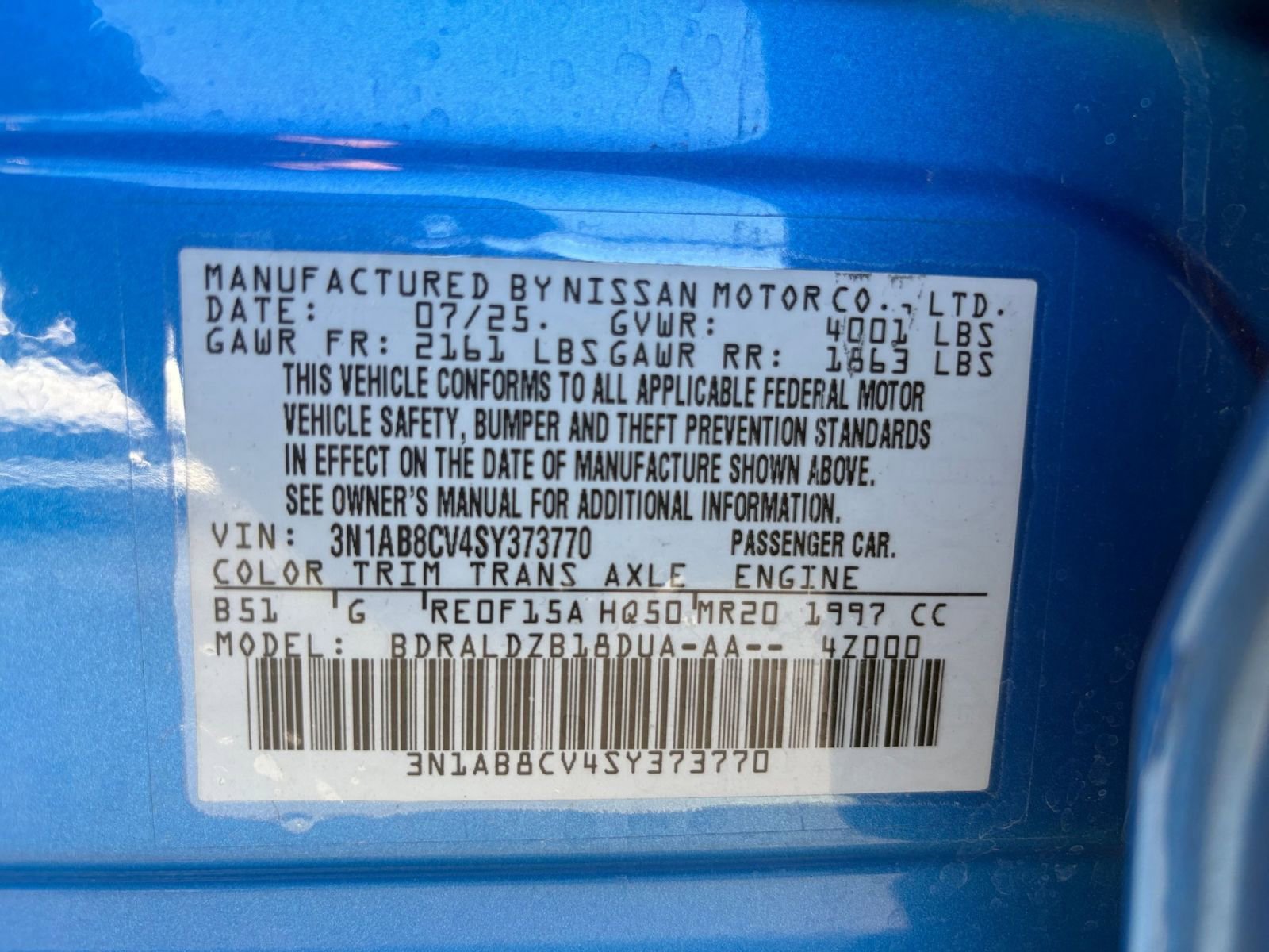 Used 2025 Nissan Sentra SV FWD image 27